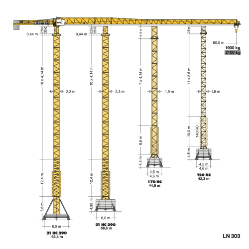 LIEBHERR 172 EC-B LITRONIC Q=8 t